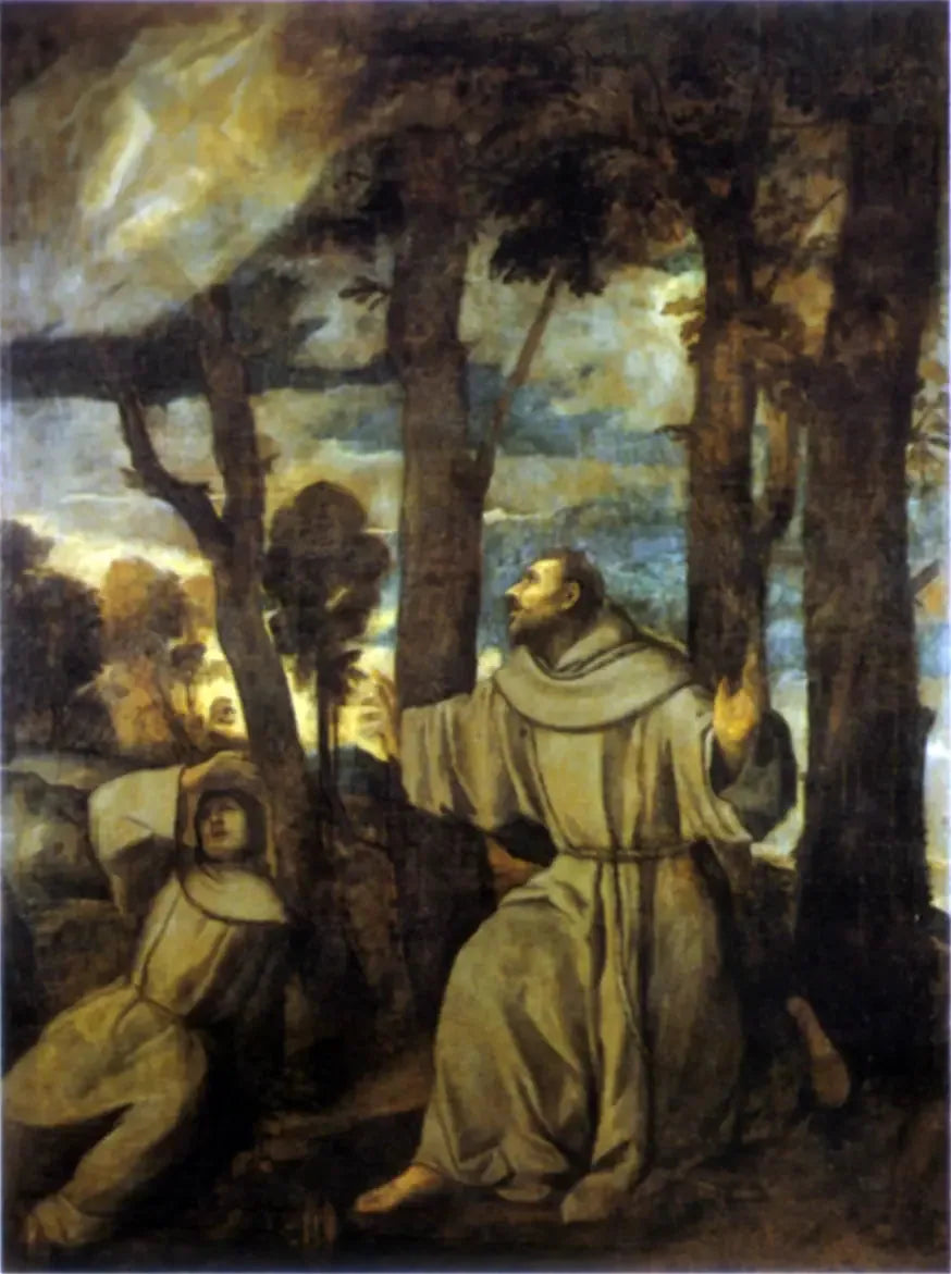 Stygmatyzacja świętego Franciszka - Titian