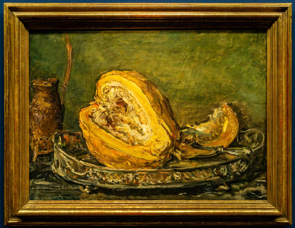 Still life with Melon - Max Slevogt - Alpha Reproduction