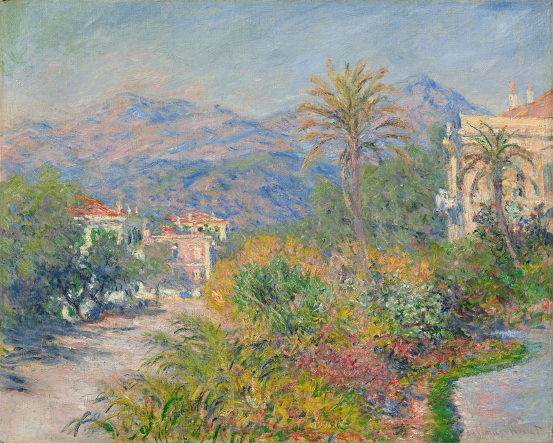 Strada Romana w Bordighera W855 - Claude Monet