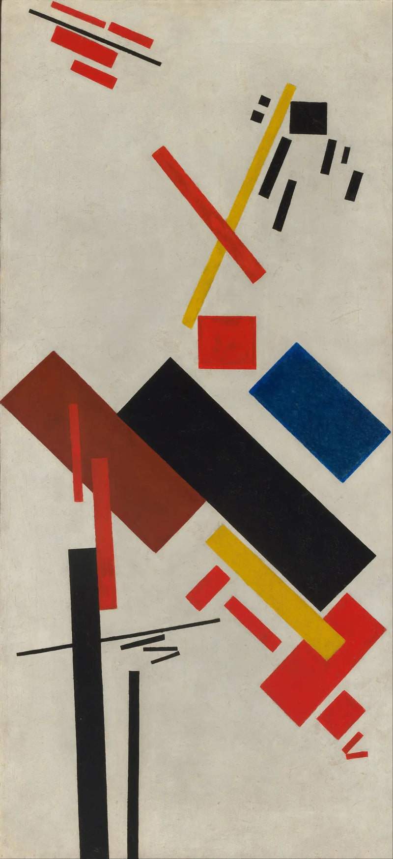 Płonący dom - Kazimir Malevich