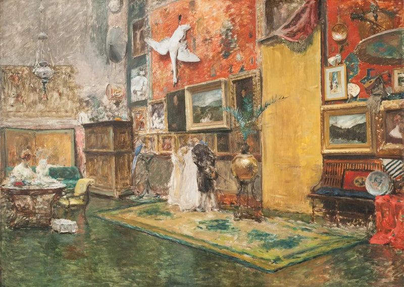 Studio dziesiątej ulicy - William Merritt Chase