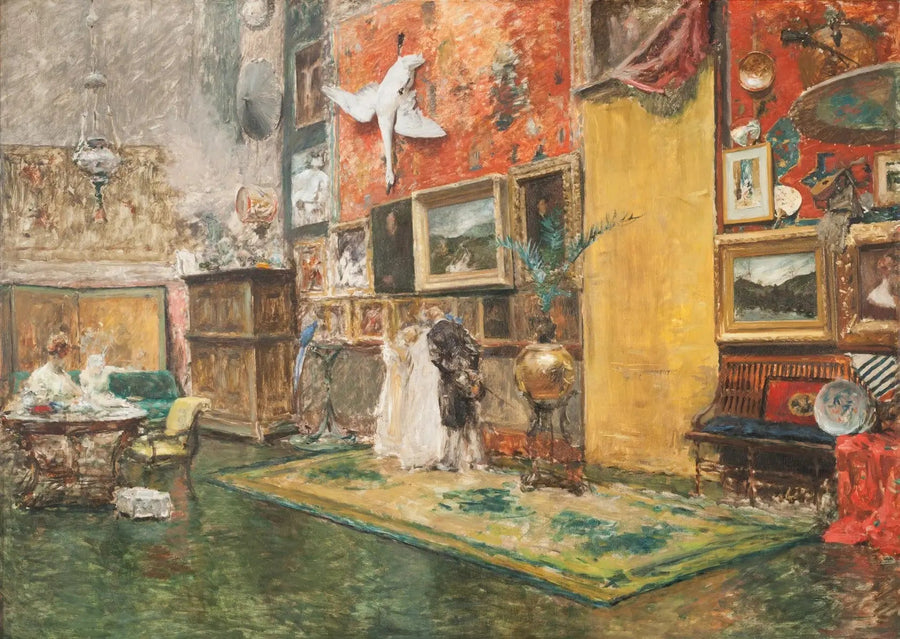 Studio dziesiątej ulicy - William Merritt Chase