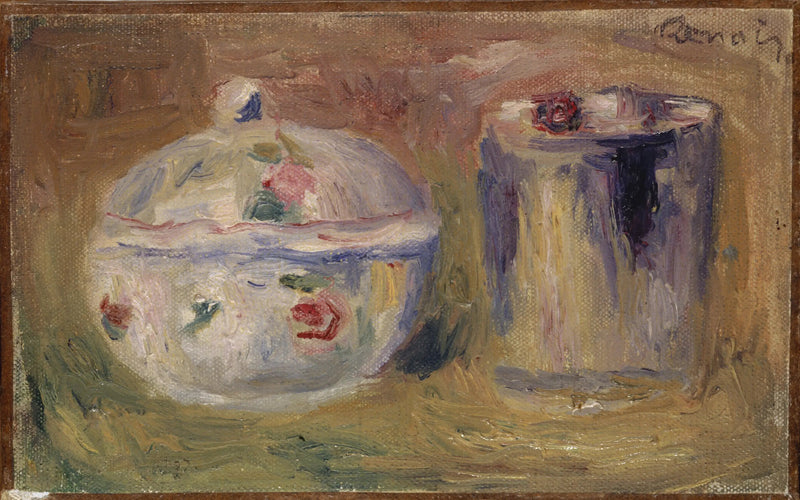 Cukiernica i kubek - Pierre-Auguste Renoir