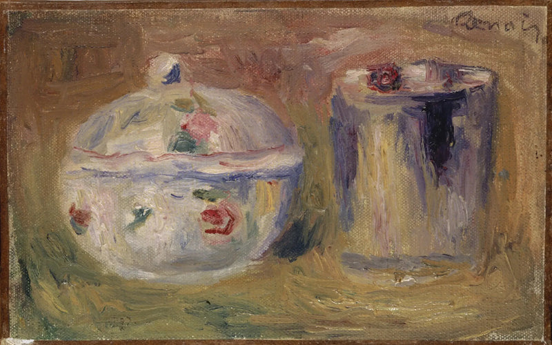 Cukiernica i kubek - Pierre-Auguste Renoir
