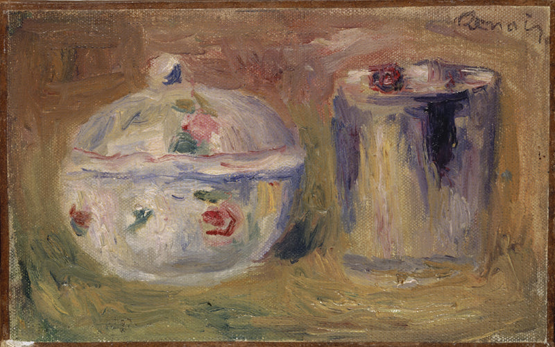 Cukiernica i kubek - Pierre-Auguste Renoir