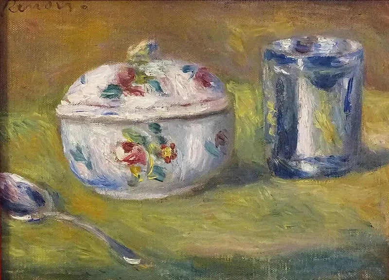 Cukiernica i kubek - Pierre-Auguste Renoir