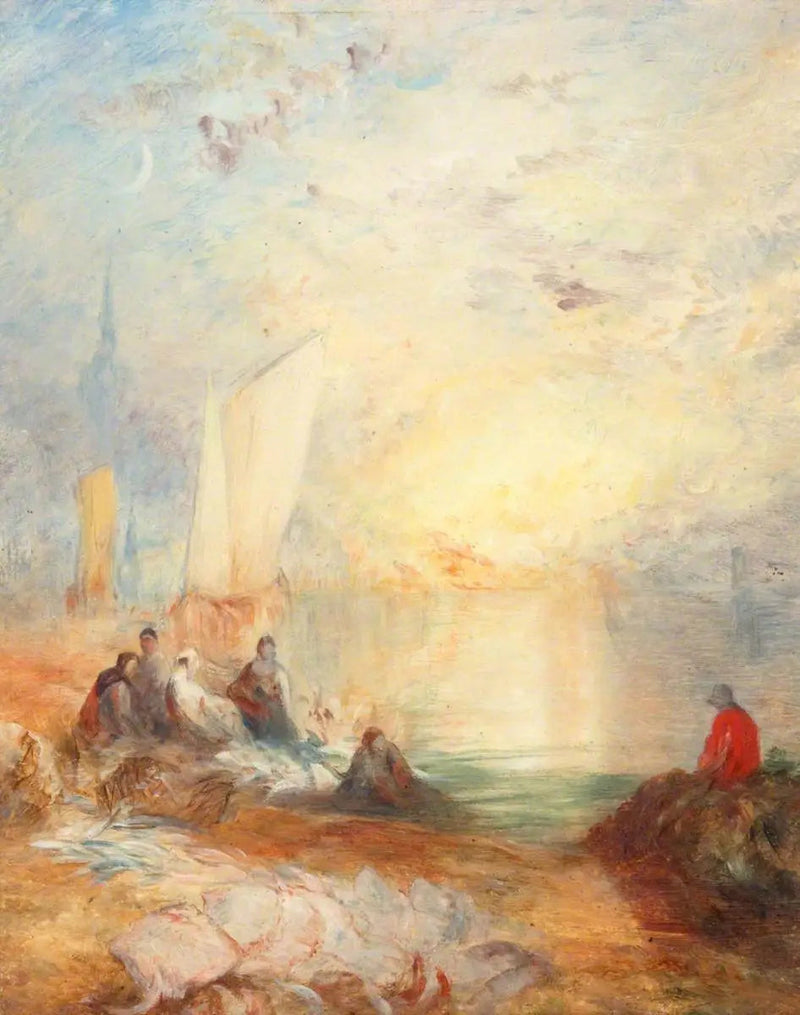 Zachód słońca - J. M. W. Turner