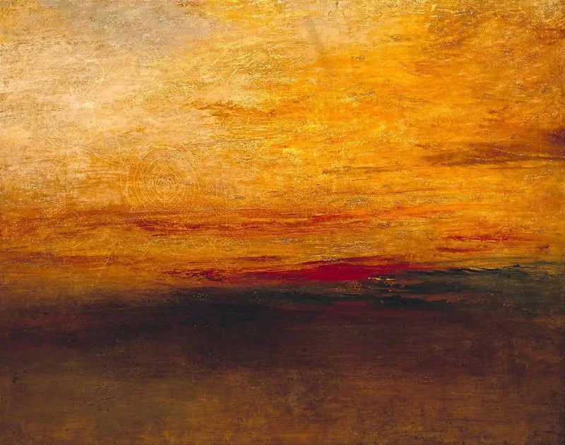 Zachód słońca - J. M. W. Turner