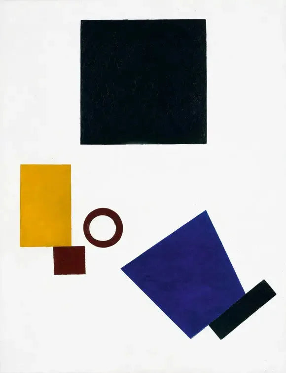 Suprematyzm: Autoportret w dwóch wymiarach - Kazimir Malevich