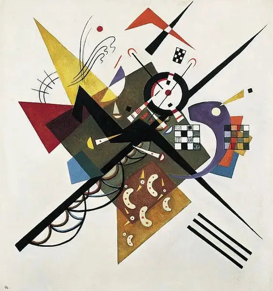 Na białym II - Wasilij Kandinsky