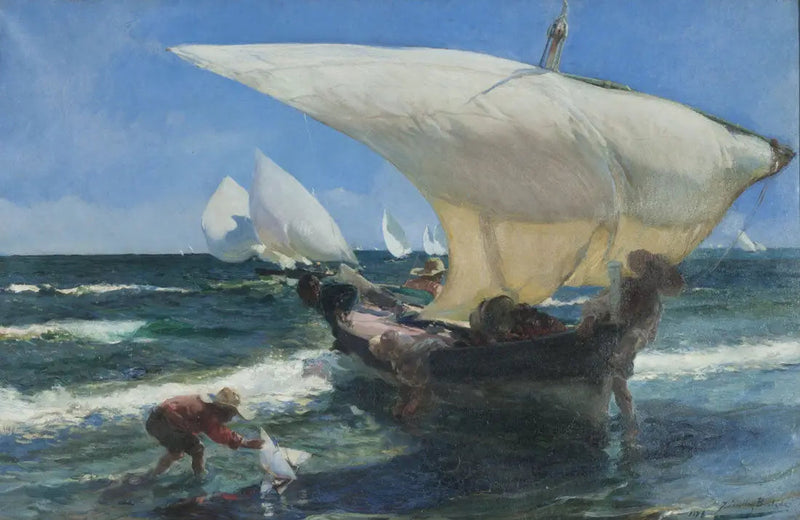 Na wybrzeżu Walencji - Joaquín Sorolla