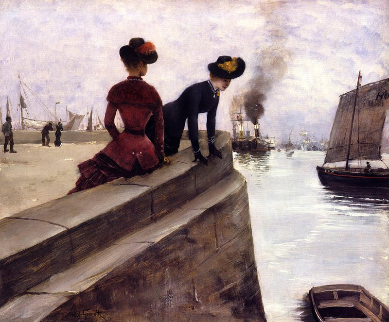 Na molo, Le Havre - Norbert Gœneutte