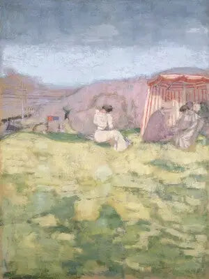 Na plaży - Édouard Vuillard