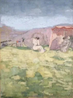 Na plaży - Édouard Vuillard