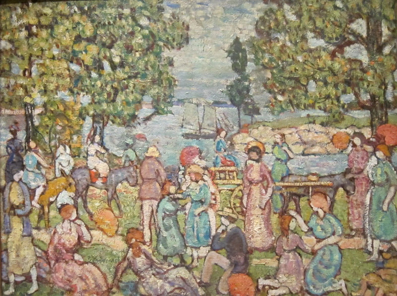Na plaży, nr 3 - Maurice Prendergast