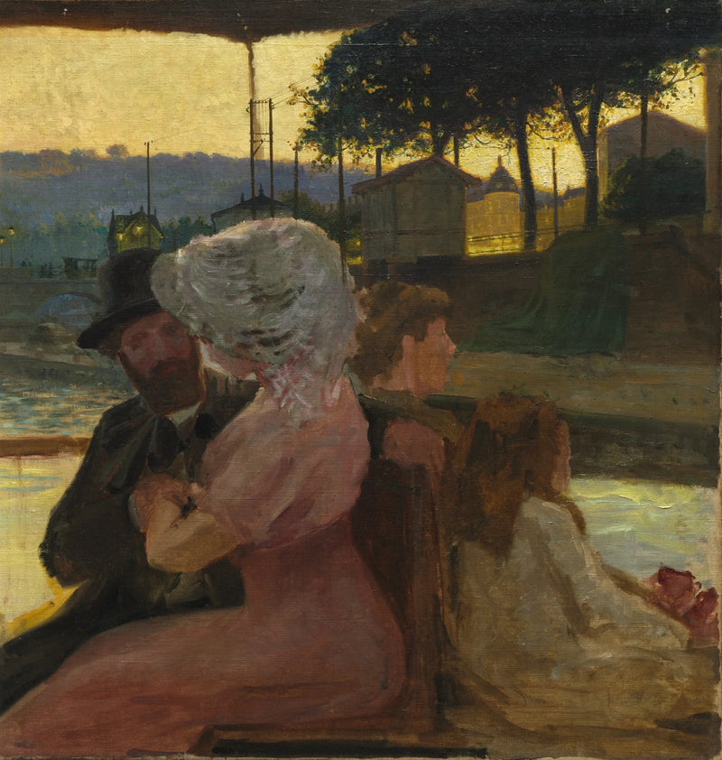 Nad rzeką - Henri-Edmond Cross