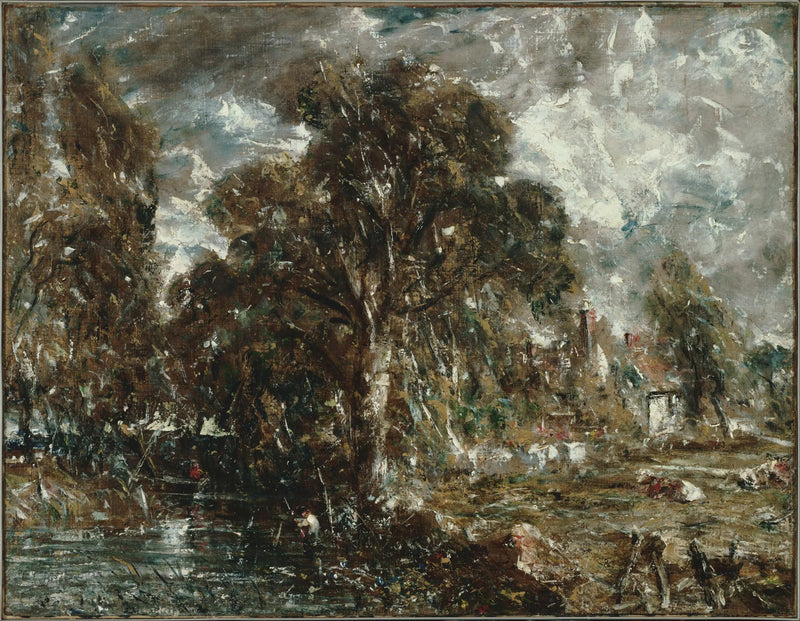 Nad rzeką Stour - John Constable