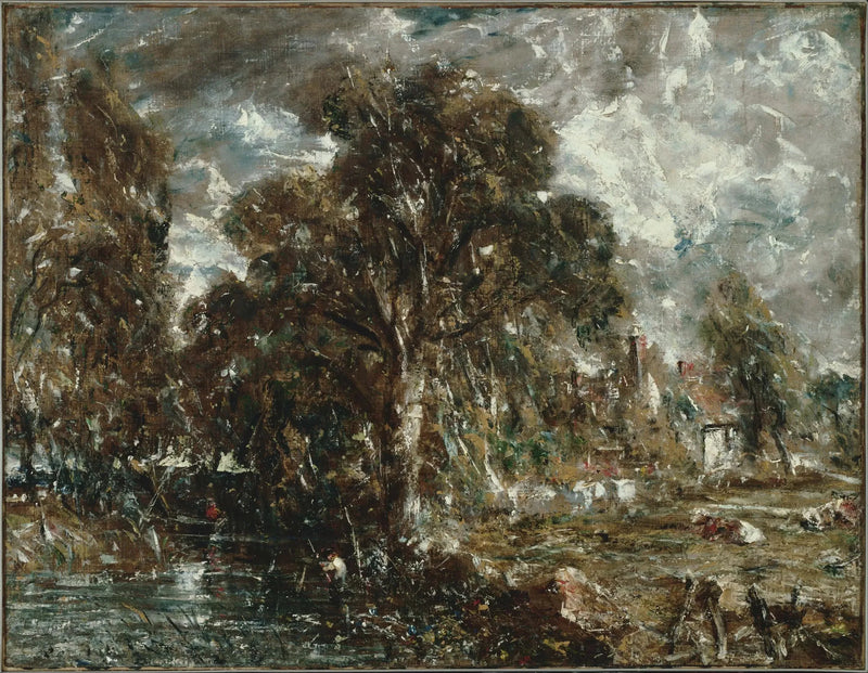 Nad rzeką Stour - John Constable