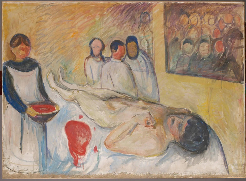 Na stole operacyjnym - Edvard Munch