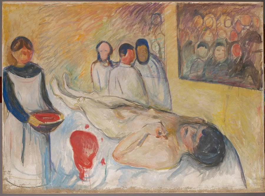 Na stole operacyjnym - Edvard Munch