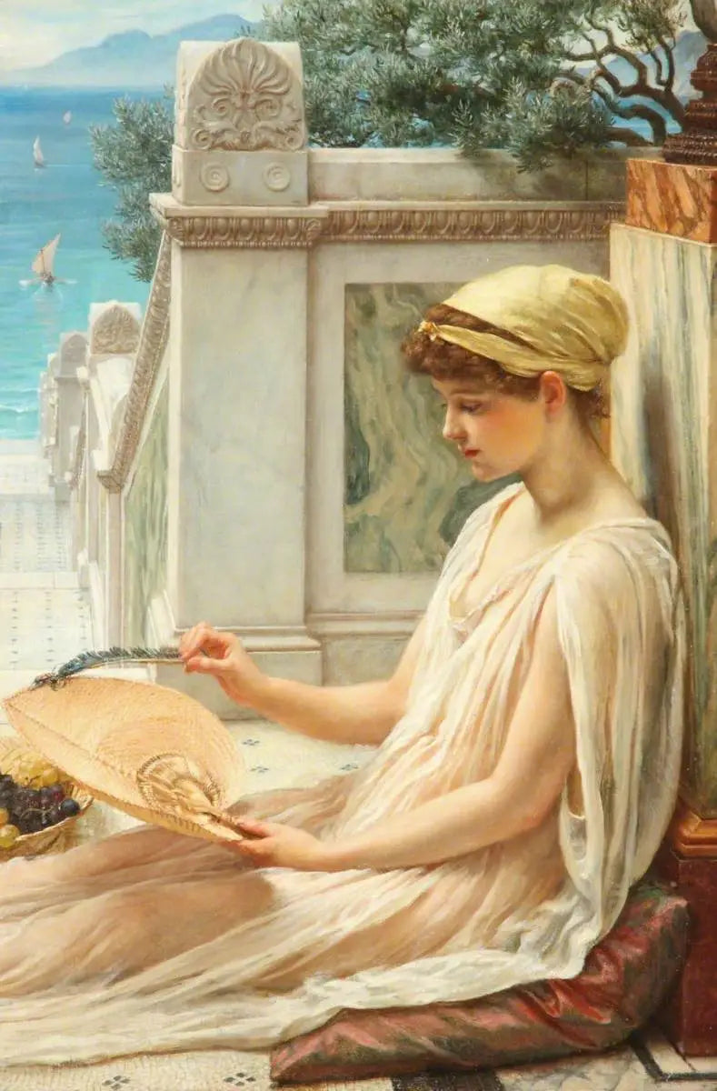Na tarasie - Edward Poynter