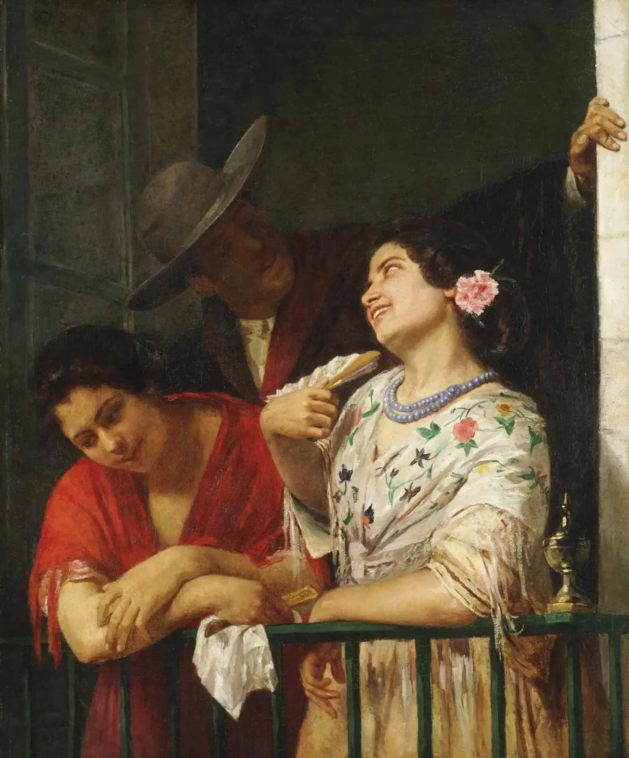 Na balkonie - Mary Cassatt