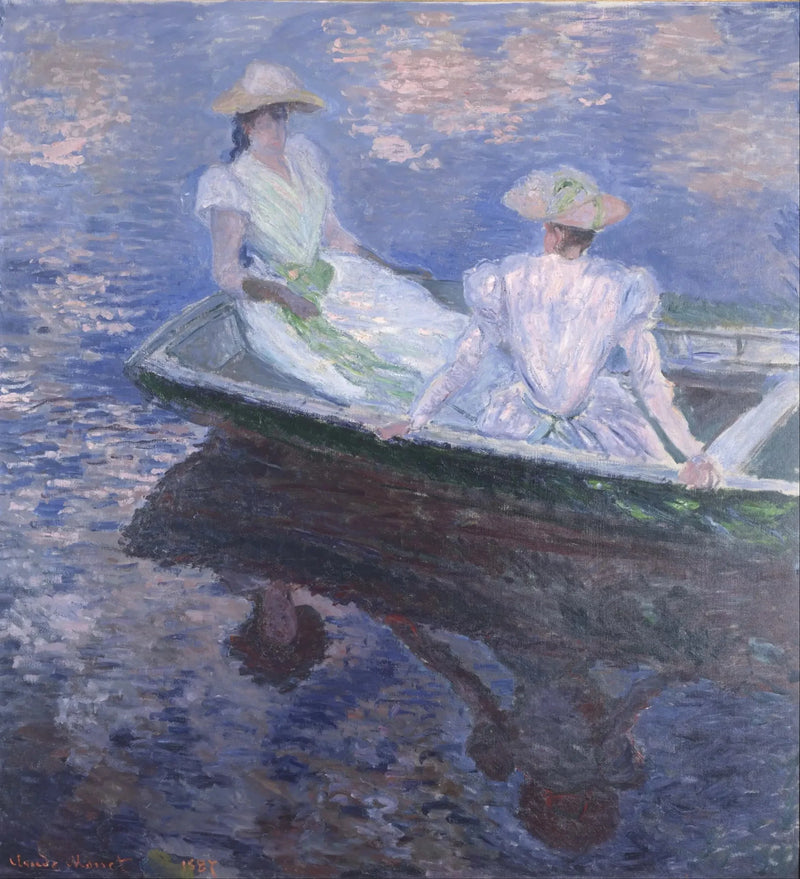 Na łodzi W1152 - Claude Monet