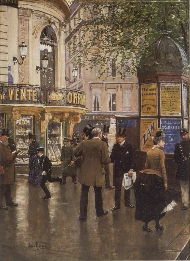 Na bulwarze - Jean Béraud