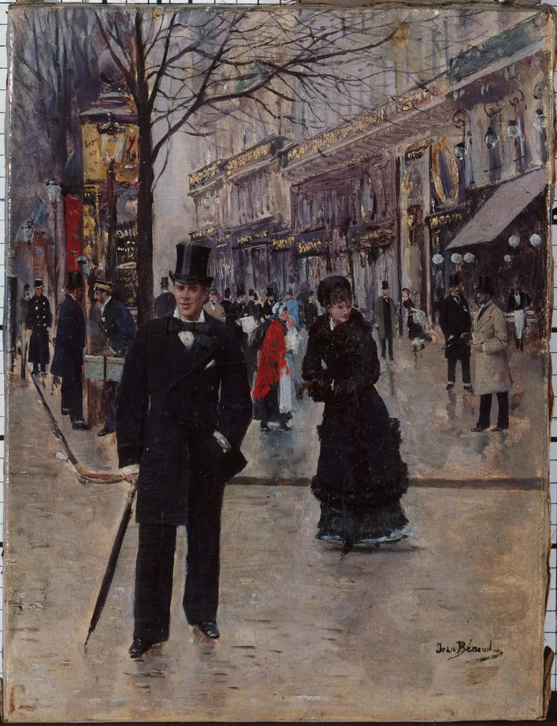 Na bulwarze - Jean Béraud