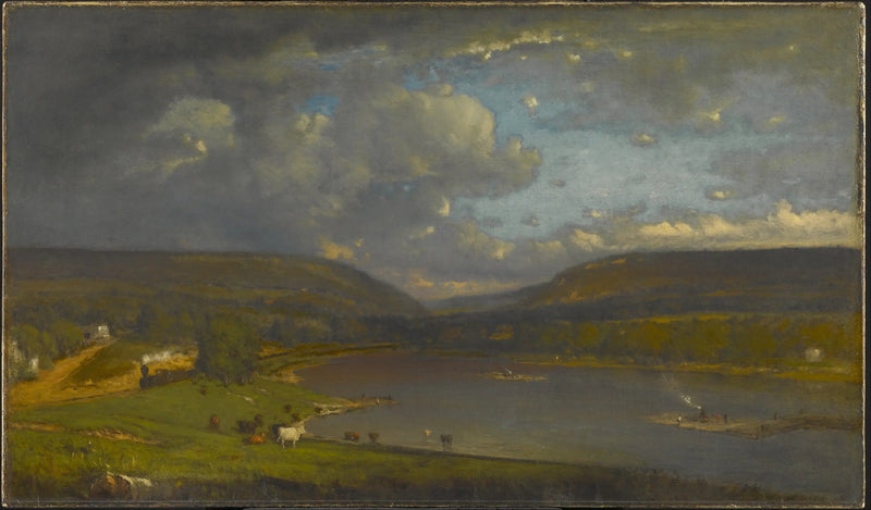 Nad rzeką Delaware - George Inness