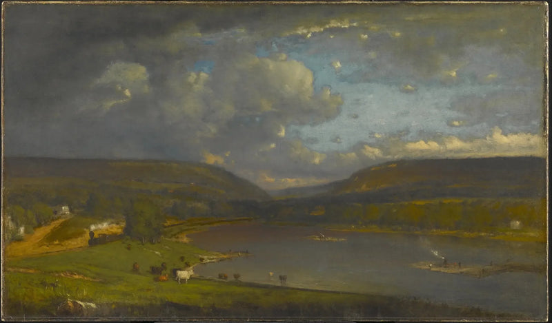 Nad rzeką Delaware - George Inness