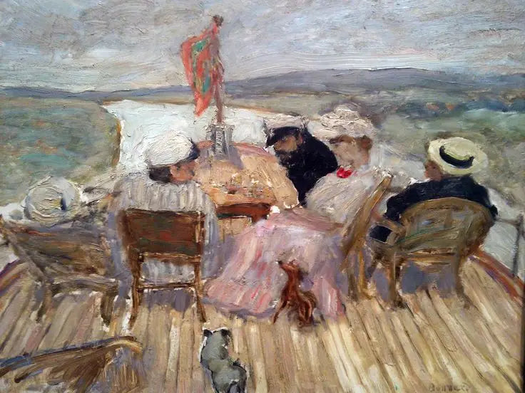 Na jachcie - Pierre Bonnard