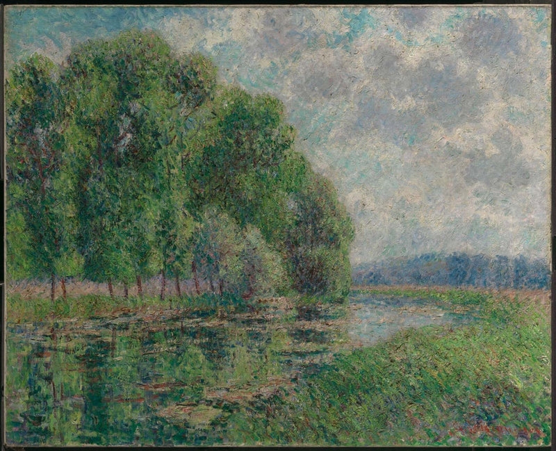 Na brzegach Eure - Gustave Loiseau