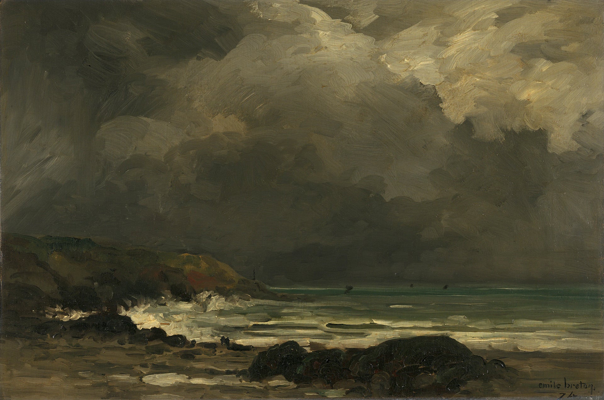 Le surf - Émile Breton