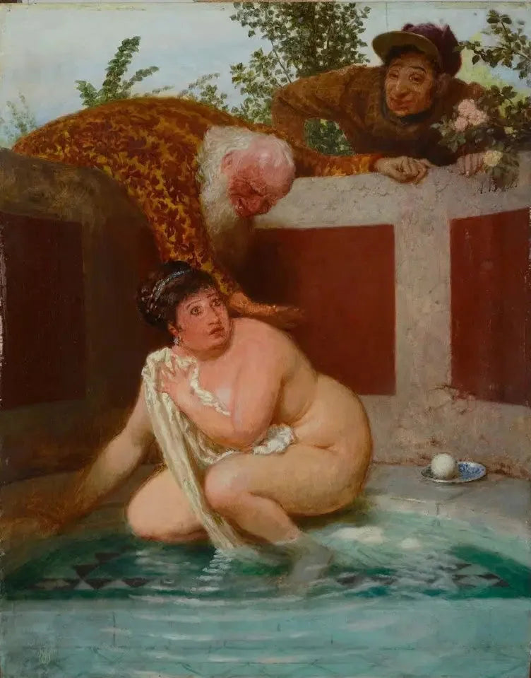 Susanna i dwaj starcy - Arnold Böcklin
