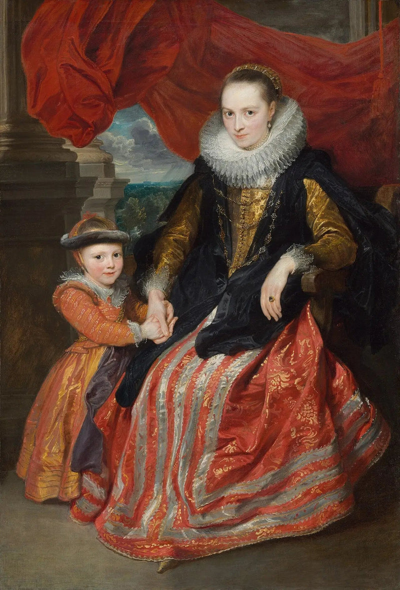 Susanna Fourment i jej córka - Antoine van Dyck