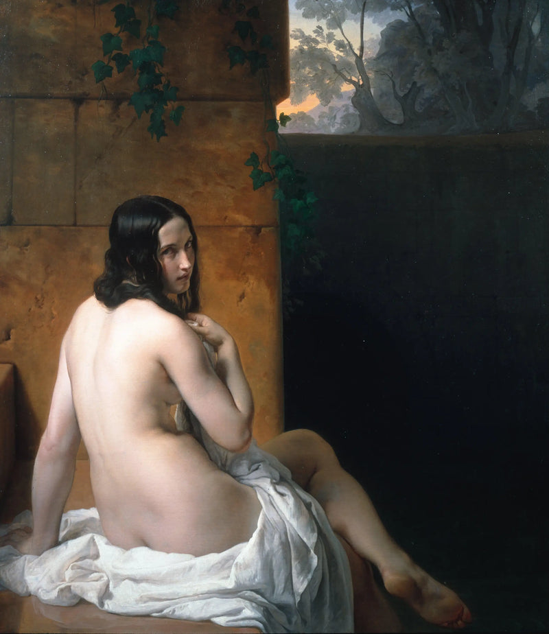 Suzanne podczas kąpieli - Francesco Hayez