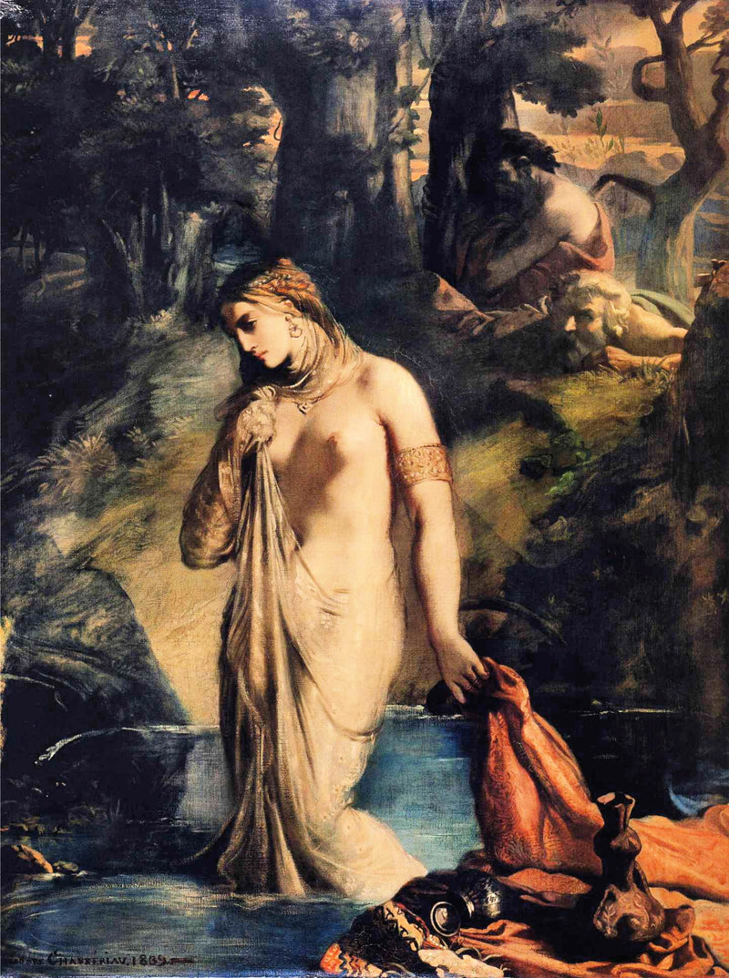 Suzanne w kąpieli - Théodore Chassériau