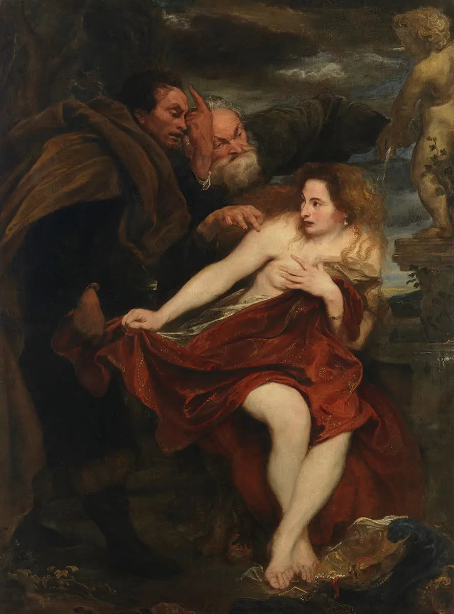 Suzanne i starcy - Antoine van Dyck