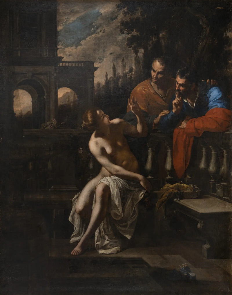 Suzanne i starcy - Artemisia Gentileschi