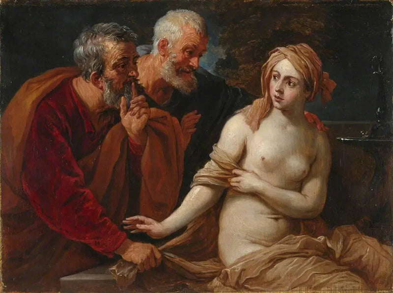 Suzanne i starcy (według Guido Reni) - David Teniers Młodszy