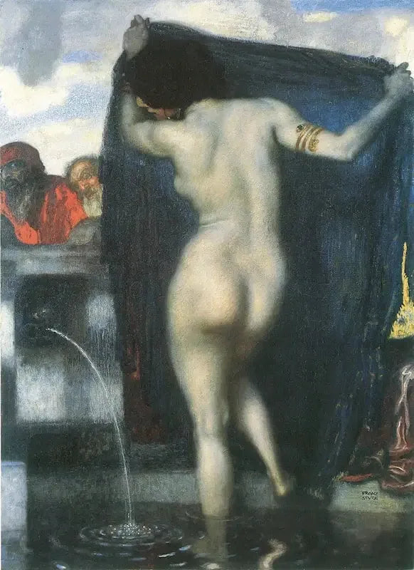 Suzanne i starcy - Franz Von Stuck