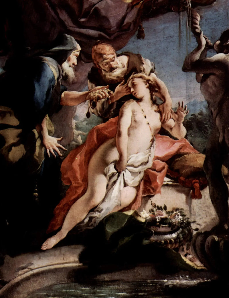 Suzanne i starcy - Giovanni Battista Tiepolo