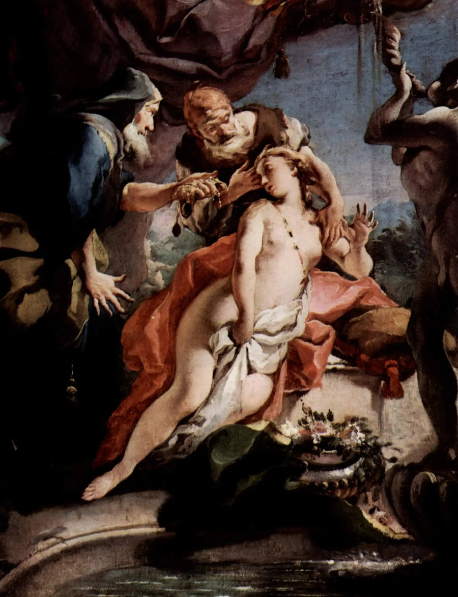 Suzanne i starcy - Giovanni Battista Tiepolo