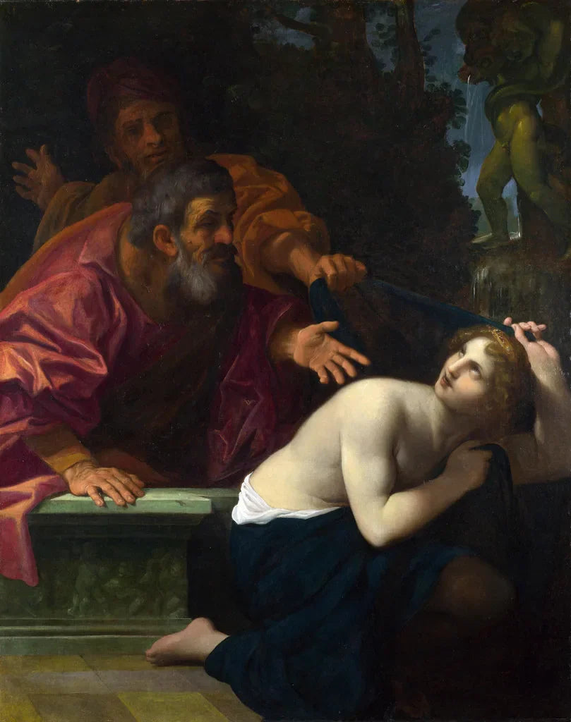 Suzanne et les vieillards - Ludovico Carracci