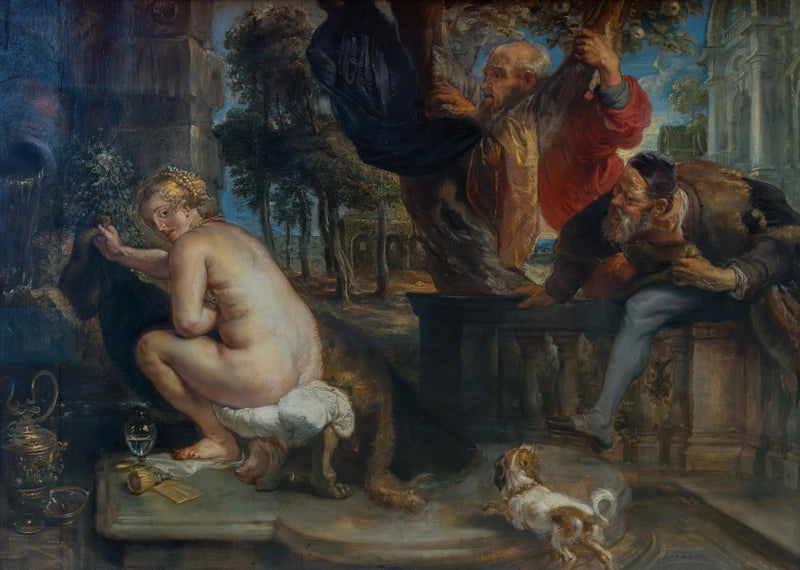 Suzanne i starcy - Peter Paul Rubens