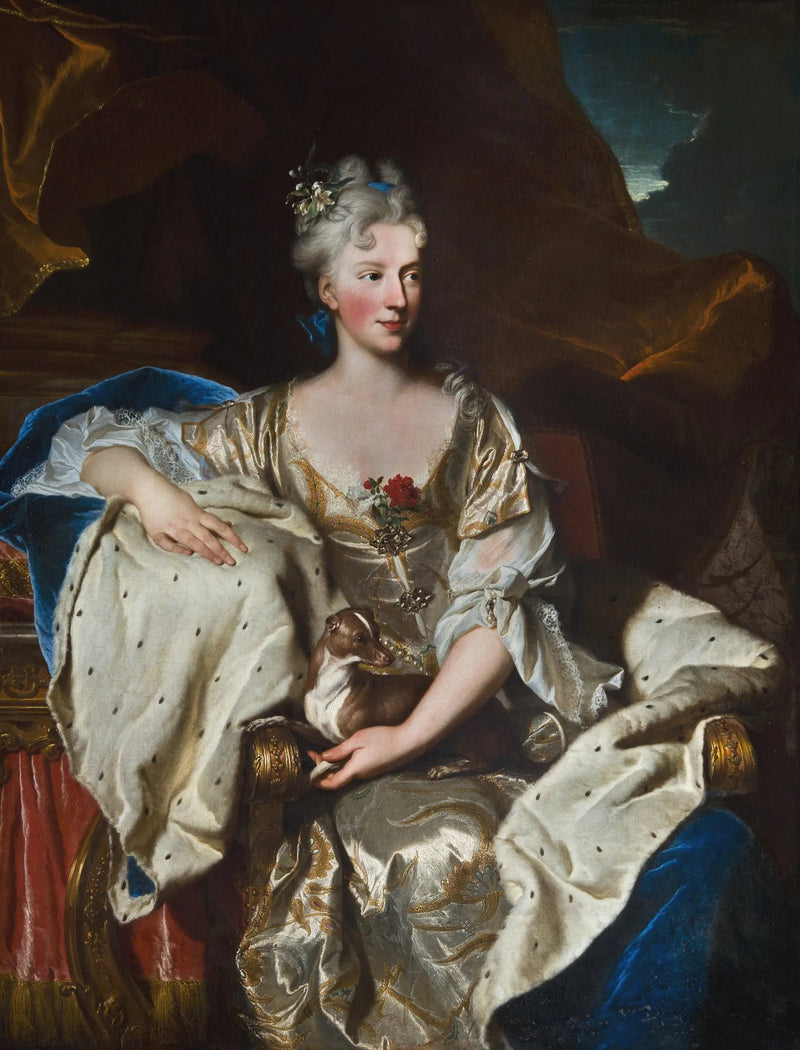 Suzanne-Henriette d'Elbeuf, księżna Mantui - Hyacinthe Rigaud