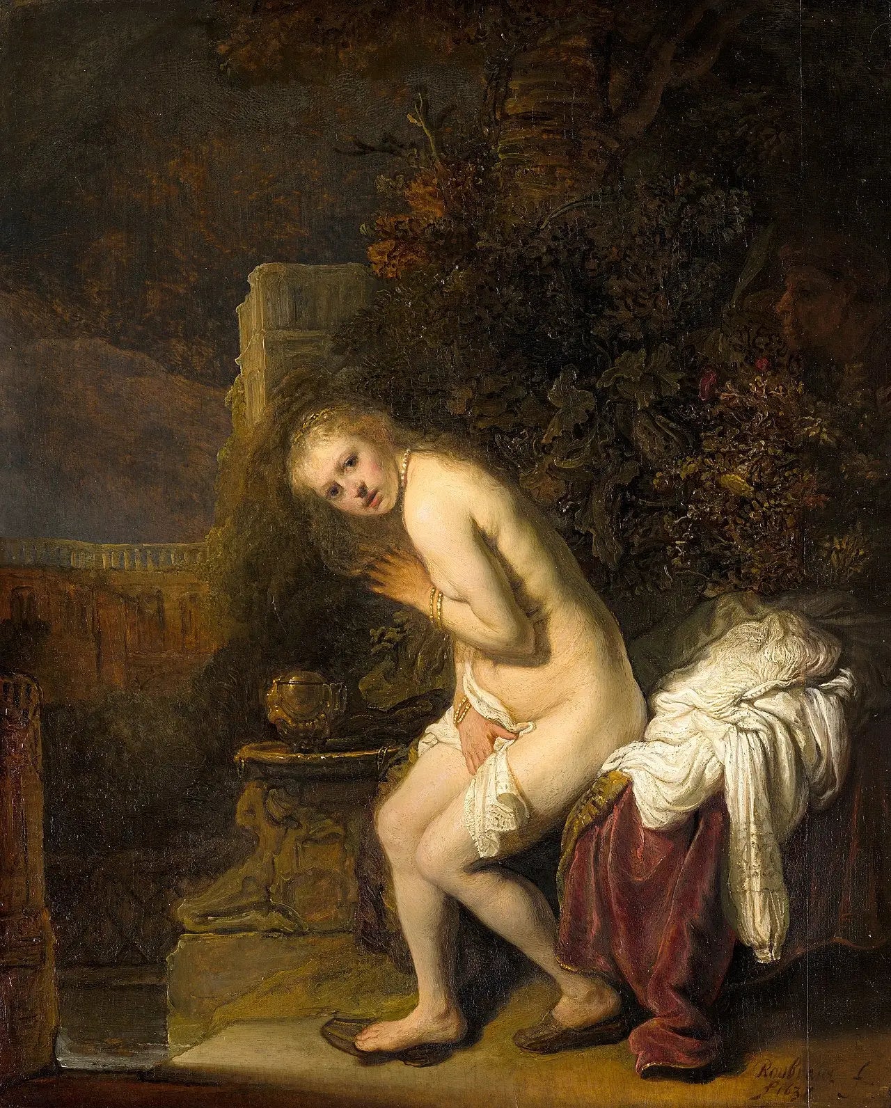 Suzanne - Rembrandt image 1 reproduction de peinture à l’huile