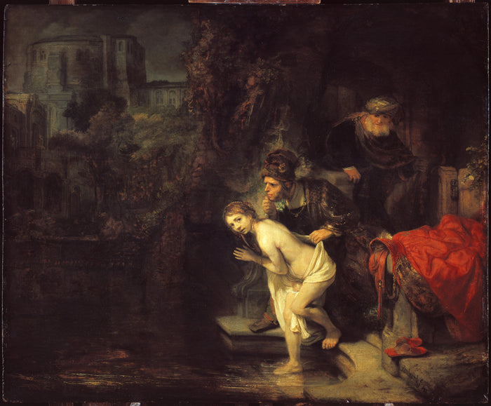 Suzanne i starcy - Rembrandt