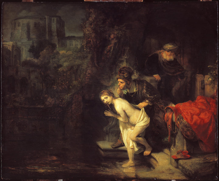 Suzanne i starcy - Rembrandt